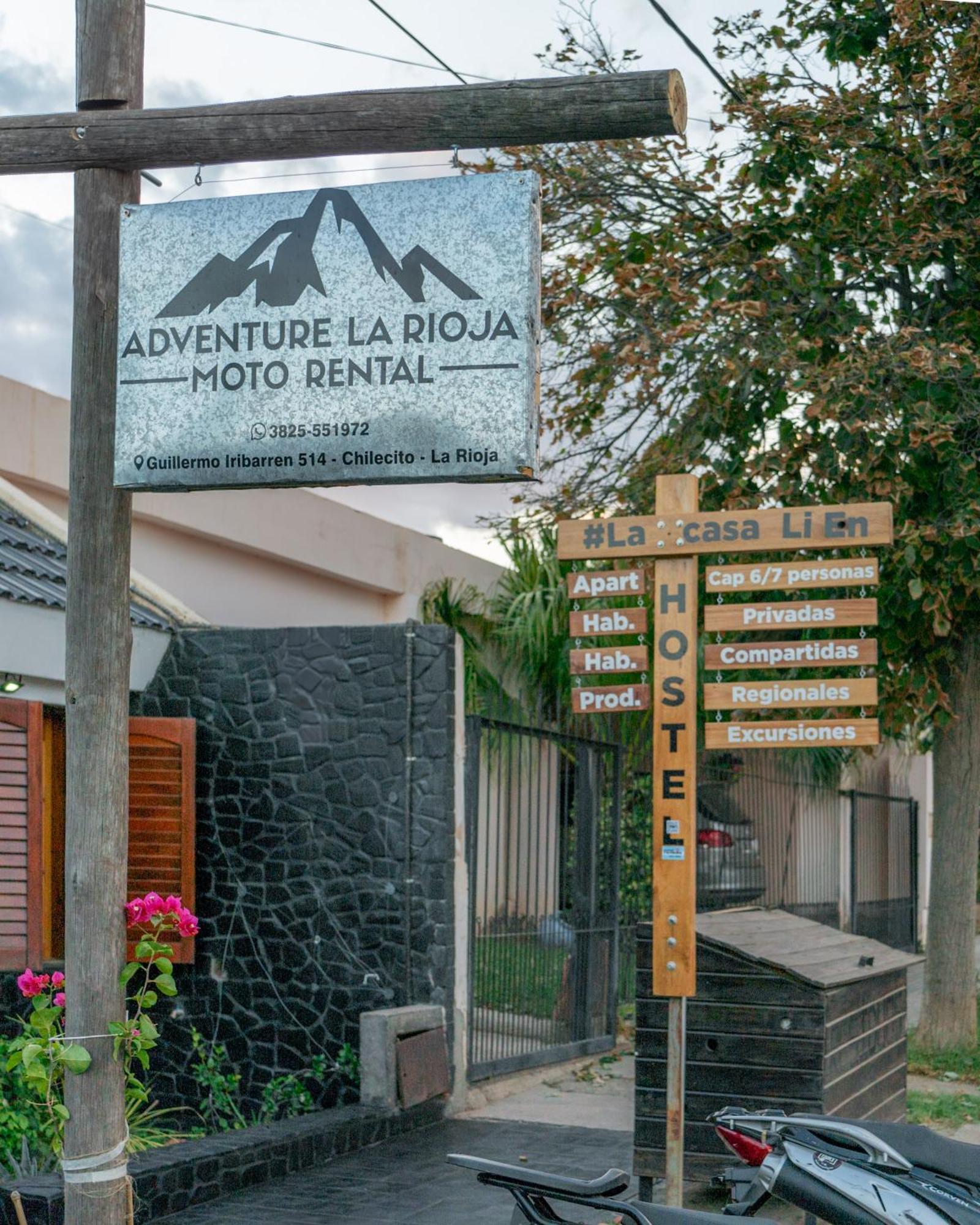 Hostel La Casa De Li - En Chilecito Bagian luar foto